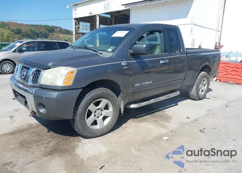2007 Nissan Titan Se from USA, damaged, VIN 1N6AA06B07N242890